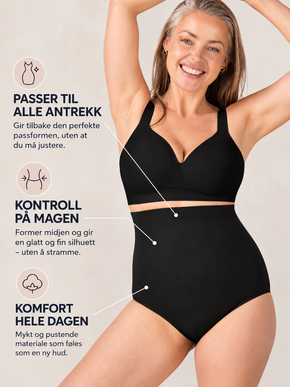 shapermint™ – Myke truser med høy midje