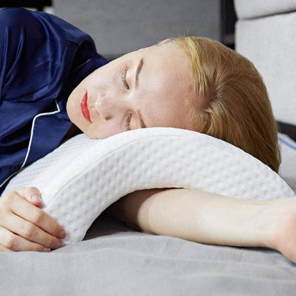 Kudde for sidosovare med plats for armen