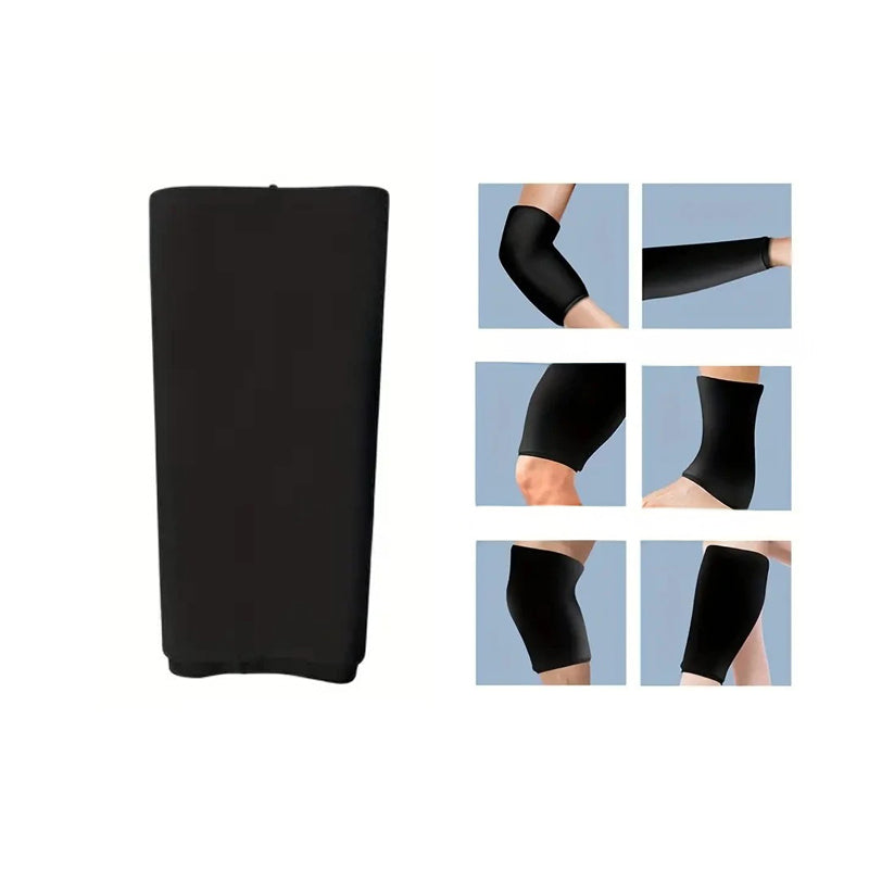 Kjølende & varmende sleeve for armbåge, underarm, vad og kne
