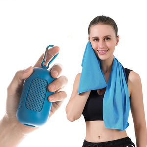Kylhandduk for trening, feber og varma dagar
