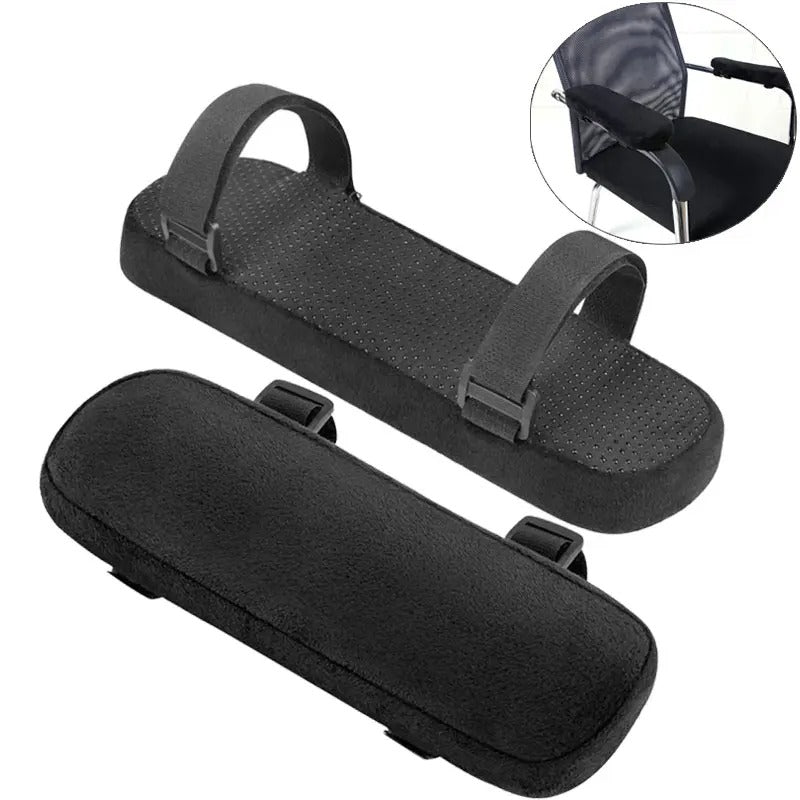 Ergonomiskt armstöd for kontorsstol - memory foam for avlastning