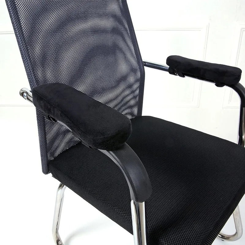 Ergonomiskt armstöd for kontorsstol - memory foam for avlastning