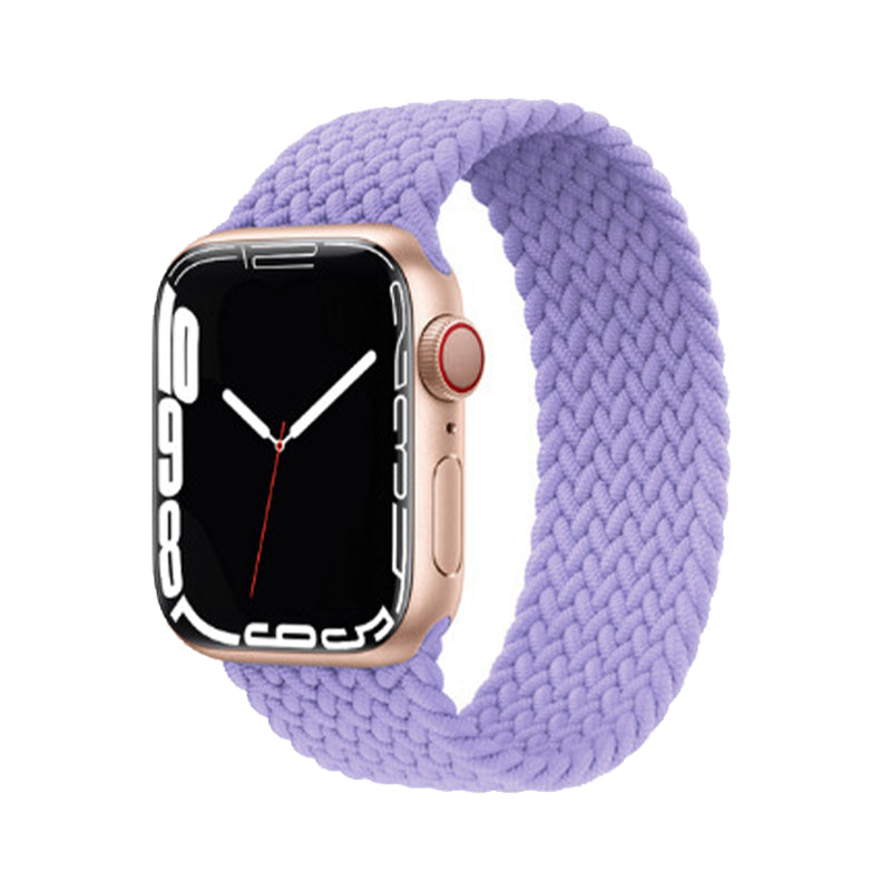 Apple Watch Remmer - Braided Stretch Lila