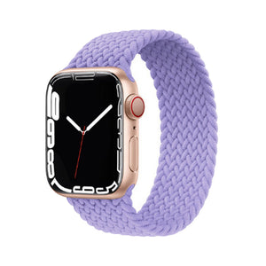 Apple Watch Remmer - Braided Stretch Lila