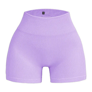 Ribbade träningsshorts