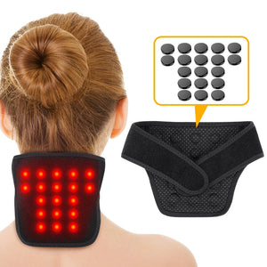 Magnetiskt nakkestøtte med varme for nackont