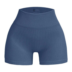 Ribbade träningsshorts