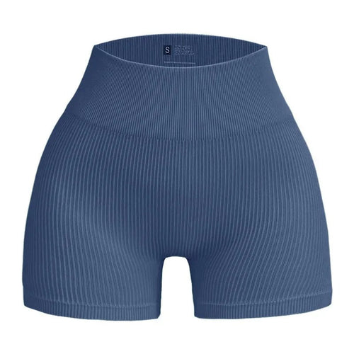 Ribbade träningsshorts