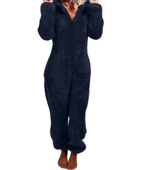 Fleece jumpsuit dam