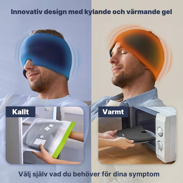 Migränmask - lindrar hodepine og feber