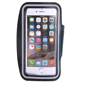 Mobilarmband for løping - justerbart fodral med skärmskydd