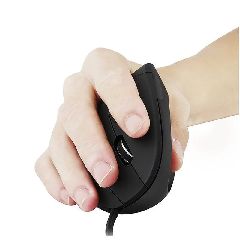 Ergonomisk veritkal mus for handledssmärta & armavlastning