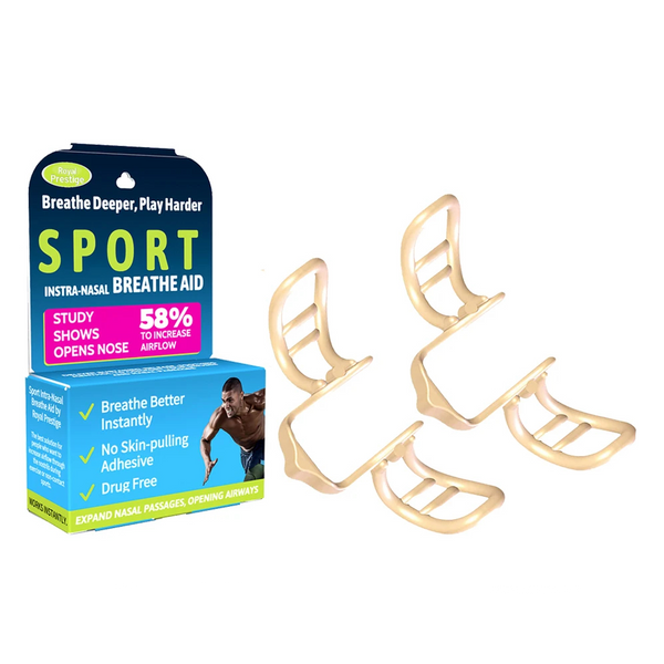 Snarkreducerande näsklämma for sport