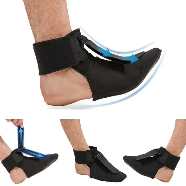 Nattstrumpa for hælspore, plantar fasciit