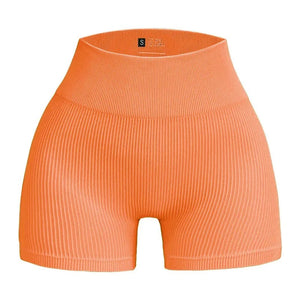 Ribbade träningsshorts