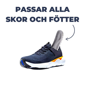 OrtoCloud 4D skoinnlegg for hælspore og fotvärk