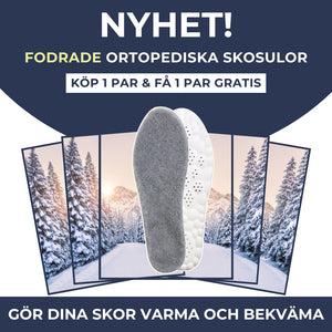 OrtoCloud 4D fodrade skosåler