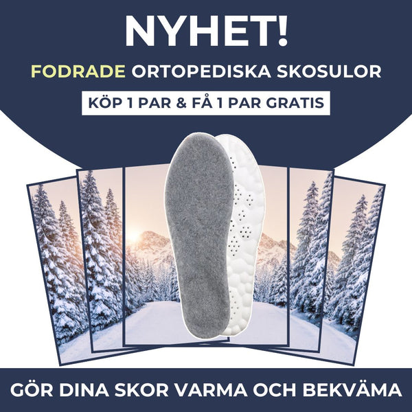OrtoCloud 4D fodrade skosåler