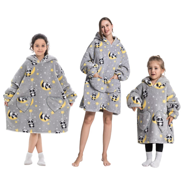 Myshoodie oversized - varm, mysig og stor hoodie