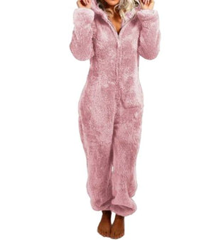 Fleece jumpsuit dam