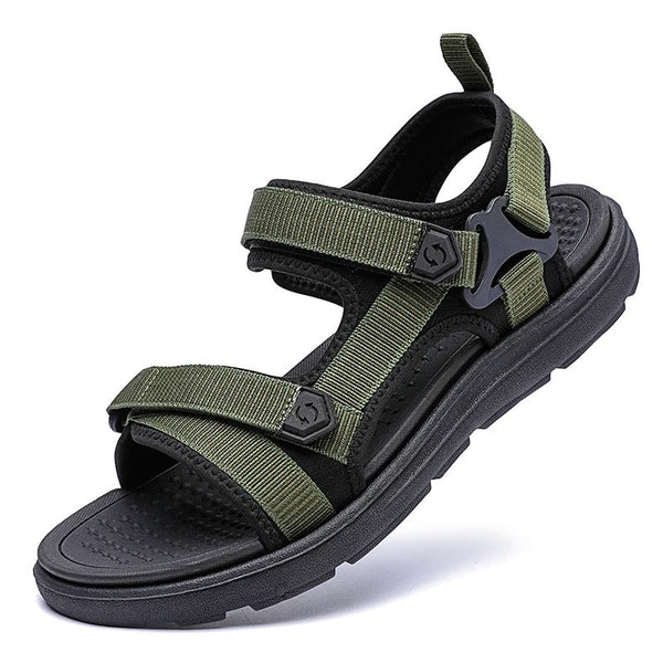 Støtdempende sandaler