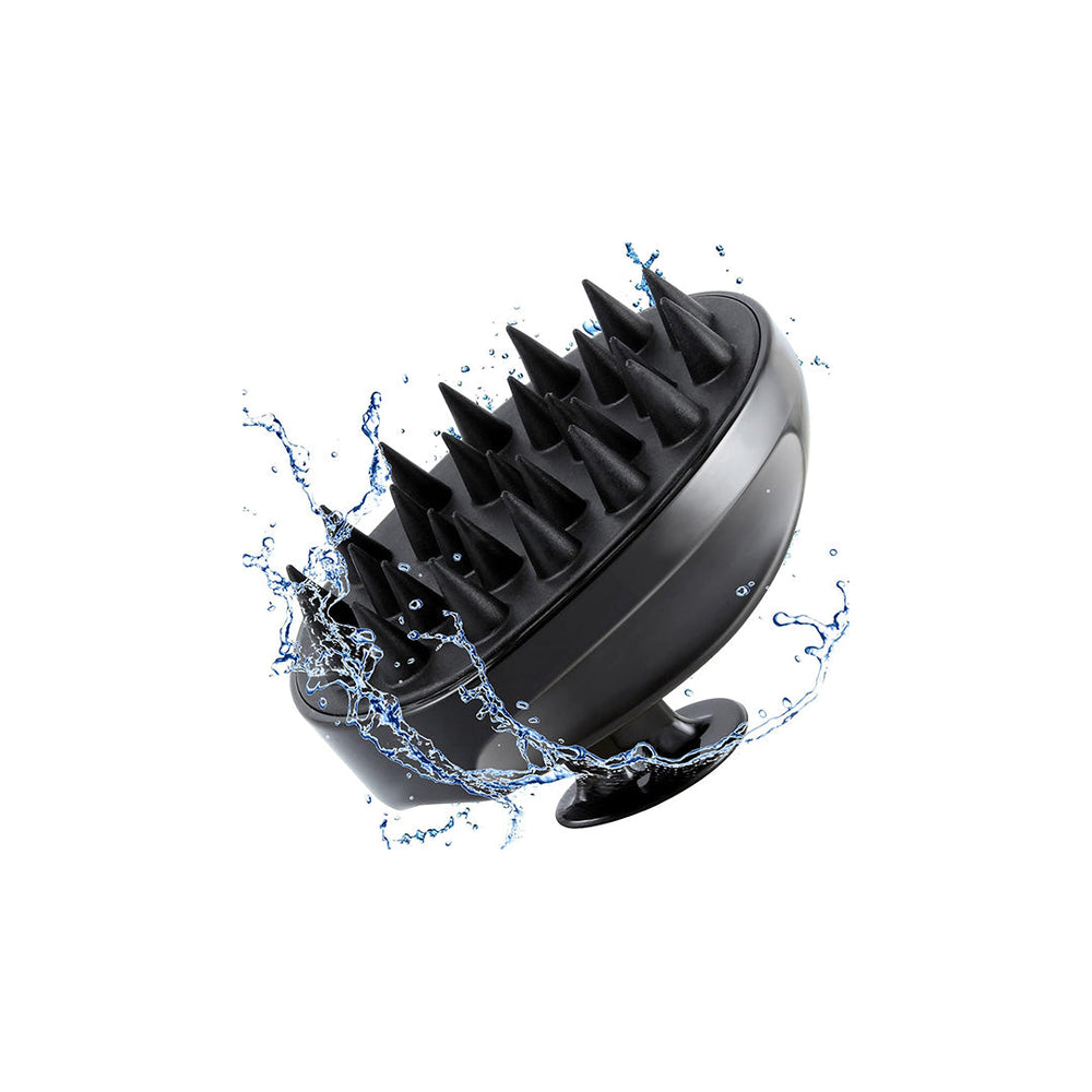 Silikonborste/scalp brush for hårbotten