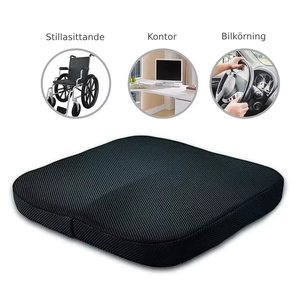 Ergonomisk sittkudde for höfter og ryggavlastning