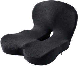 Sittkudde med ländryggsstöd - memory foam kontor & bil