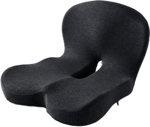 Sittkudde med ländryggsstöd - memory foam kontor & bil