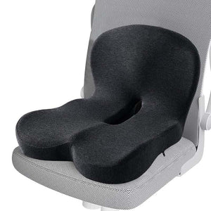 Sittkudde med ländryggsstöd - memory foam kontor & bil