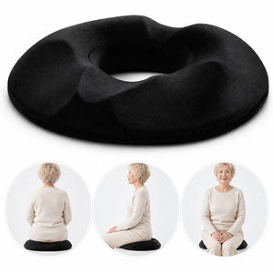 Sittkudde for svanskota og rygg i memory foam