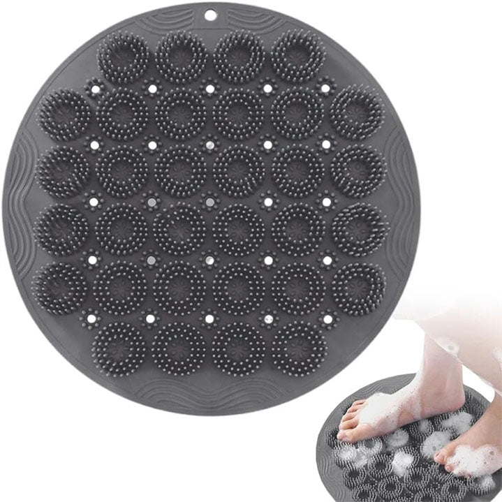 Skrubbmatta for dusch - fotskrubb med sugkoppar