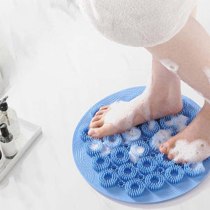 Skrubbmatta for dusch - fotskrubb med sugkoppar