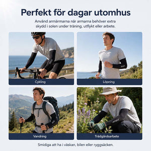 Solskydd for armar med UPF 50+