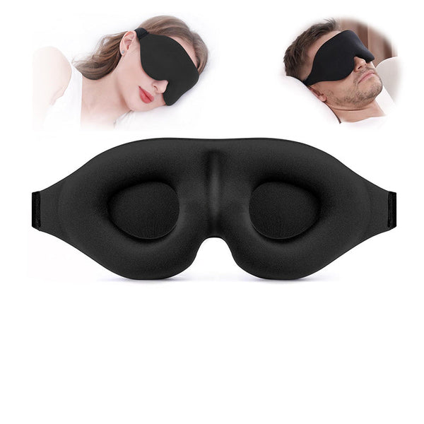 Sovemaske 3D ErgoCover - uten att trycka på ögon og fransar