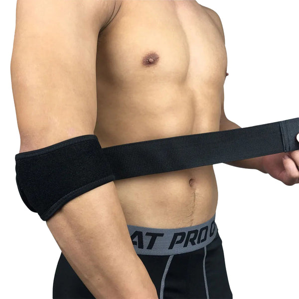 Albuestøtte for tennisarmbåge og musarm