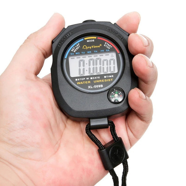 Stoppur for trening med digital display