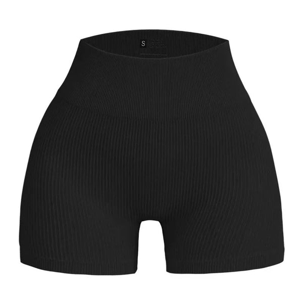 Ribbade träningsshorts