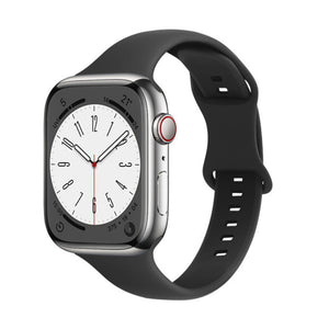 Apple Watch Remmer - Slim Strap Svart