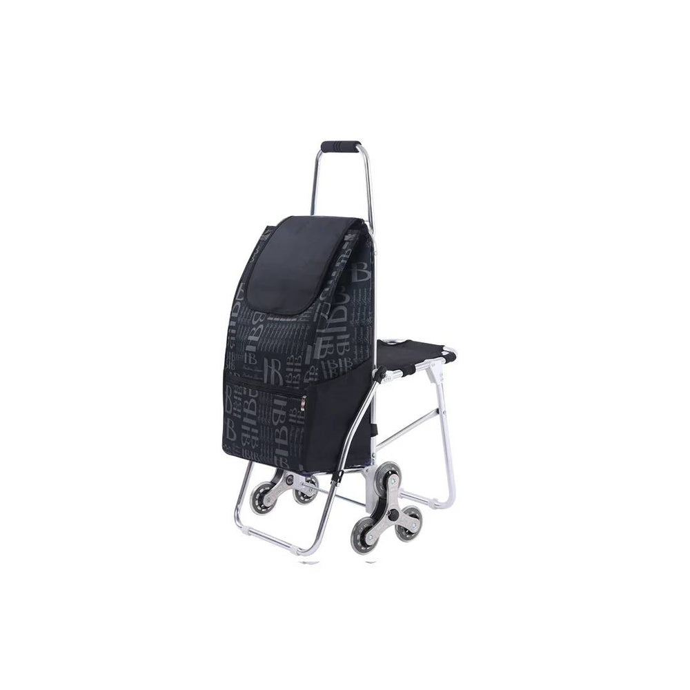 Shoppingvagn med sits