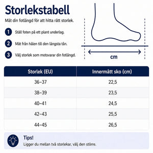 Tøfler med mjukt foder og halkfri sula