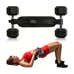Träningsbälte for hip thrust, höftlyft & styrketräning