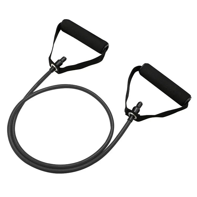 Träningsband med handtag for styrka og rehab