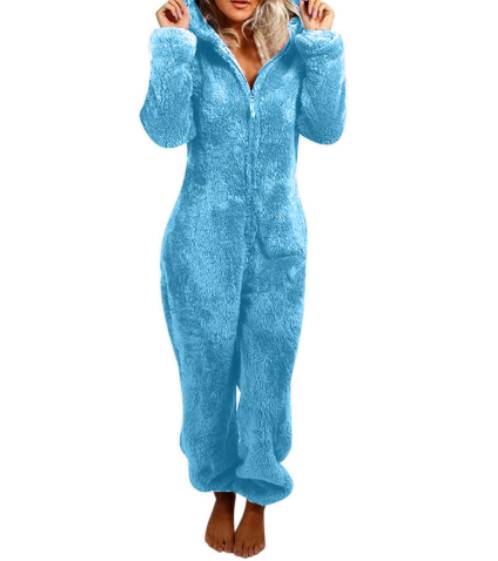 Fleece jumpsuit dam