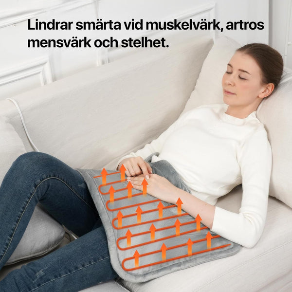 Värmedyna for nakke og skuldre - smertelindring med varme