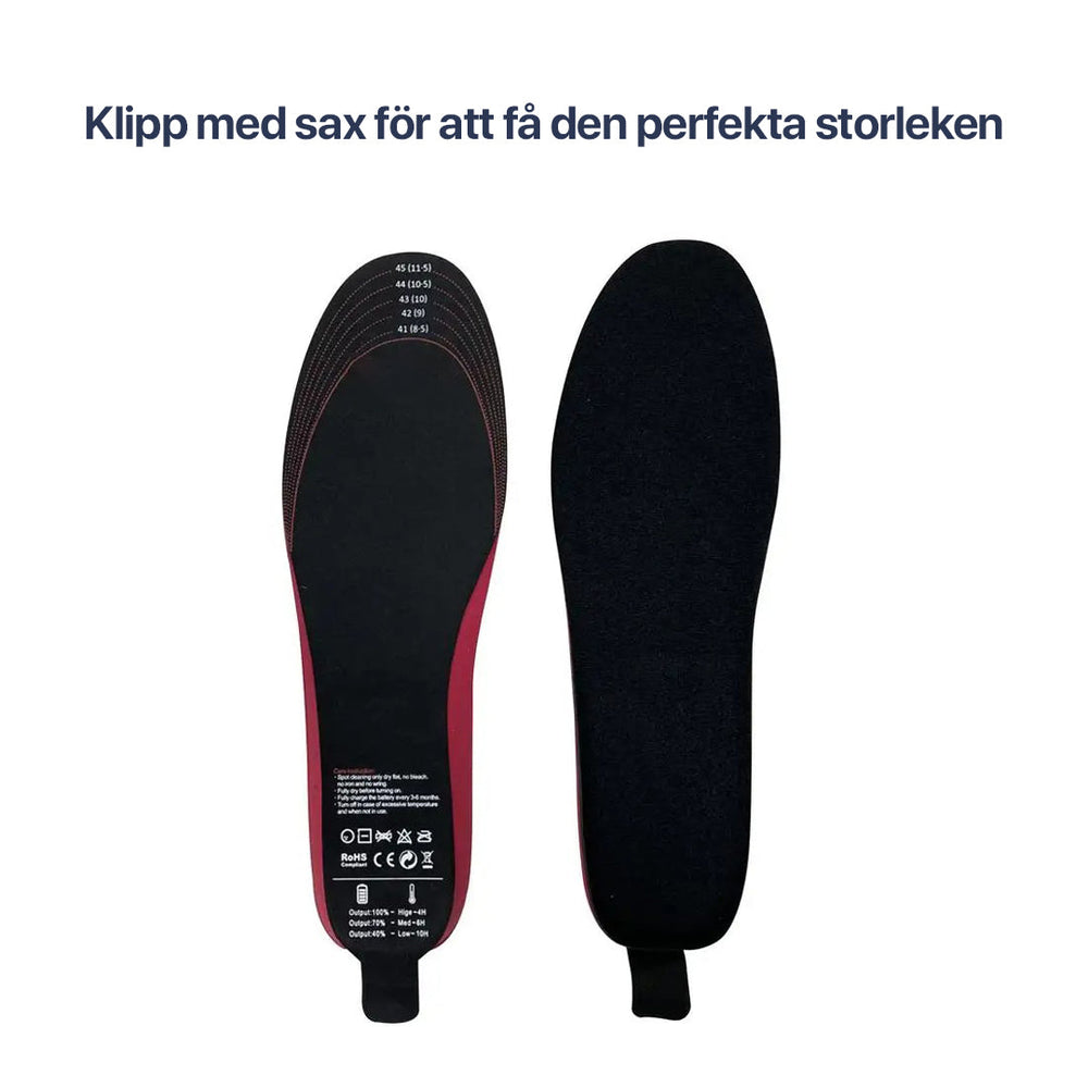 Värmesulor uppladdningsbara for kalla dagar
