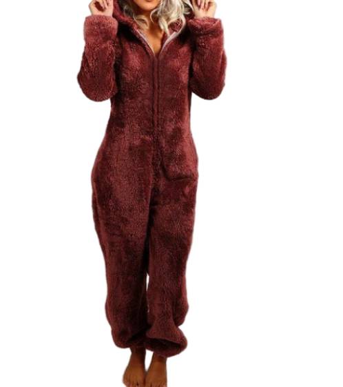 Fleece jumpsuit dam