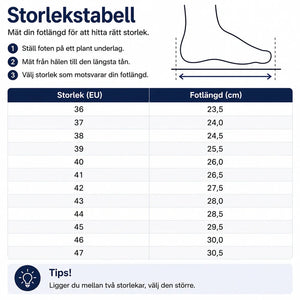 Barfotsko Stripe - tunna, flexibla & naturlig passform