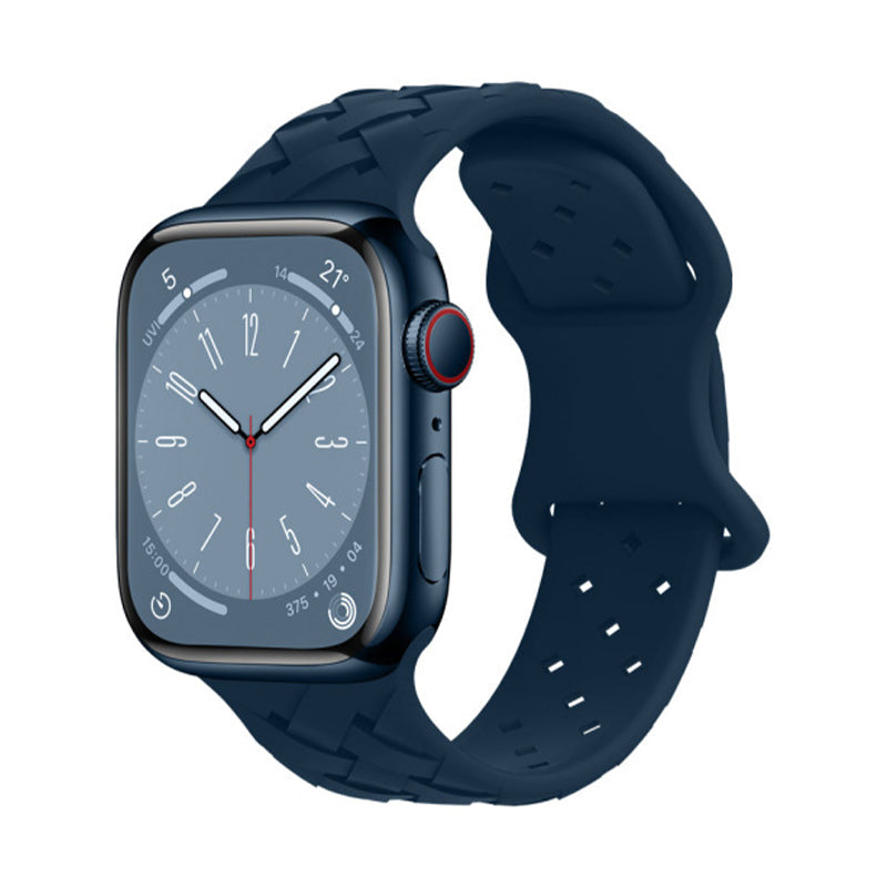 Apple Watch Remmer - Braided Silicon Blå