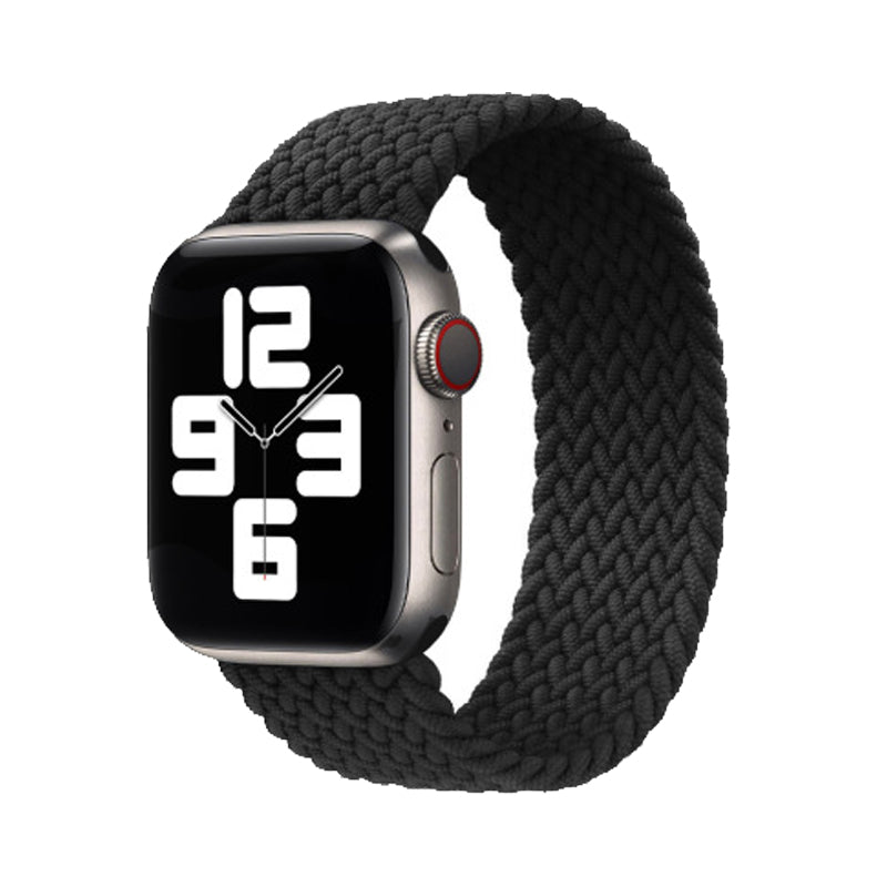 Apple Watch Remmer - Braided Stretch Svart